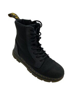 Dr Martens Junior Combs Extra Tough Poly Casual Boots 1 Black